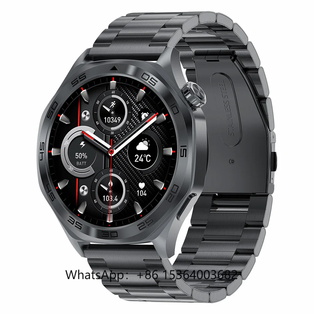 

TJXL-2025 AK83 Смарт-часы Мониторинг здоровья 1,46-дюймовый экран IP68 Водонепроницаемое управление музыкой BT Call Спортивные умные часы Reloj для M