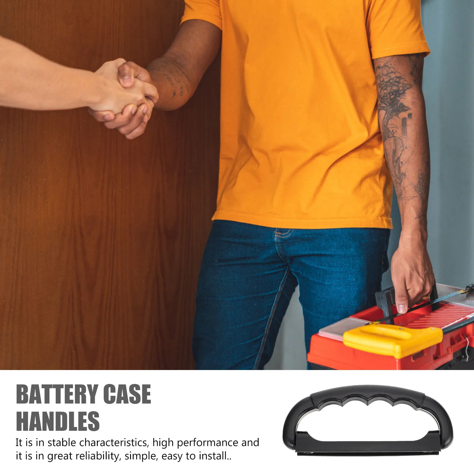 

3Pcs Case Handle Hidden Foldable Plastic Replacement Folding Knobs Durable Storage Case Accessories Solar Panel Supply