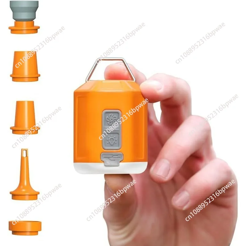 

Outdoor portable camping air pump charging and pumping dual-purpose air cushion bed air pump swimming ring electric pump
