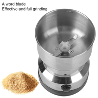 Electric Coffee Grinder for home Grains Grinder Machine Kitchen Multifunctional Coffe Chopper Blades Nuts B eans Spices Blender