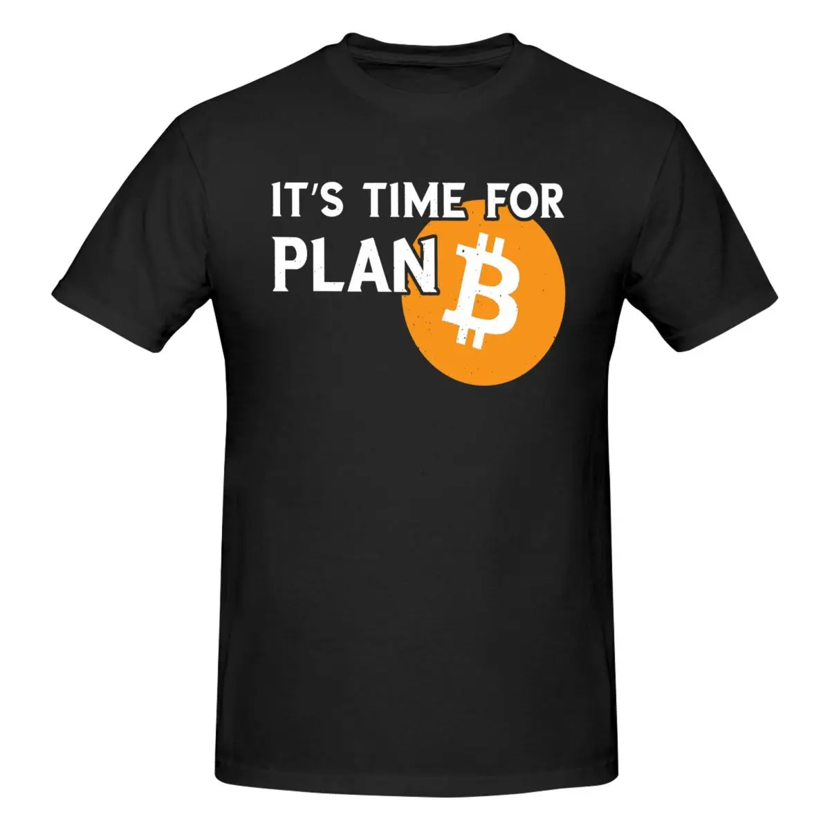 It's Time For Plan Bitcon T Shirts Graphic Y2K Pops Cotton Tshirt For Men Women Clothing