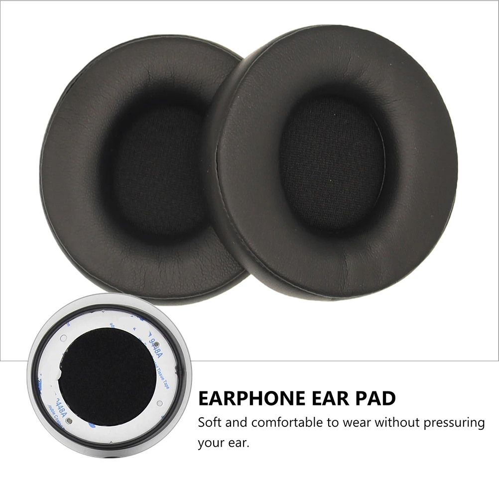 

Cushions Earphone Case Headphones Earpads Replacement Round Comfort Skin