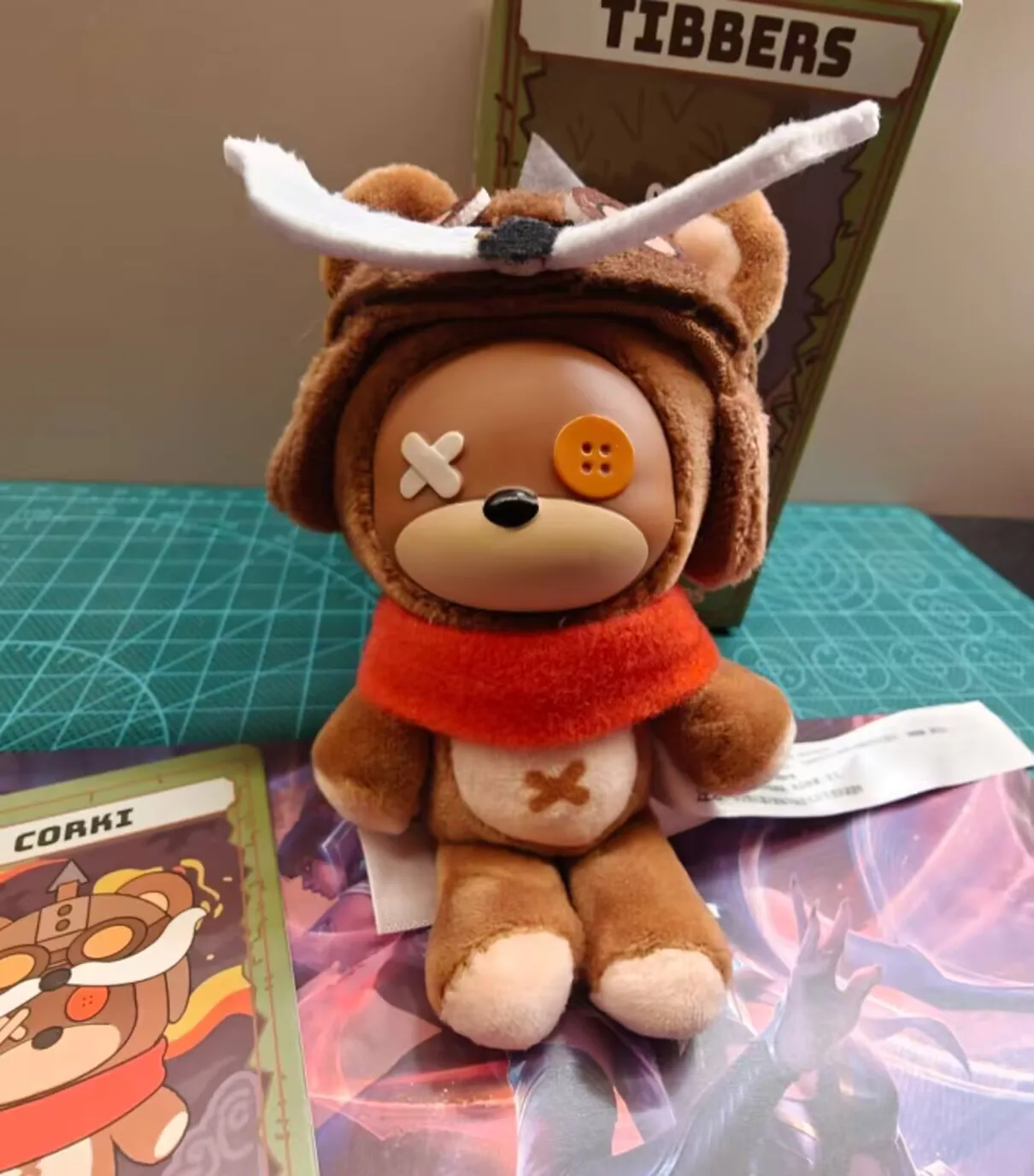 New Original League Of Legends Tibbers Cosplay Series Blind Box Kawaii Keychain Decora Mystery Box Anime Figure Collection Gift view 4
