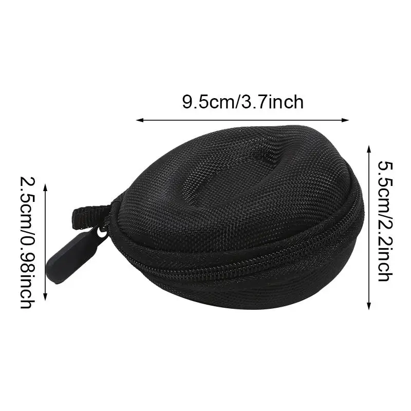 1/2pcs Portable Watch Travel Case Waterproof Watch Holder Zippered Smartwatch Single Watch Organizer EVA Watch Storage Box