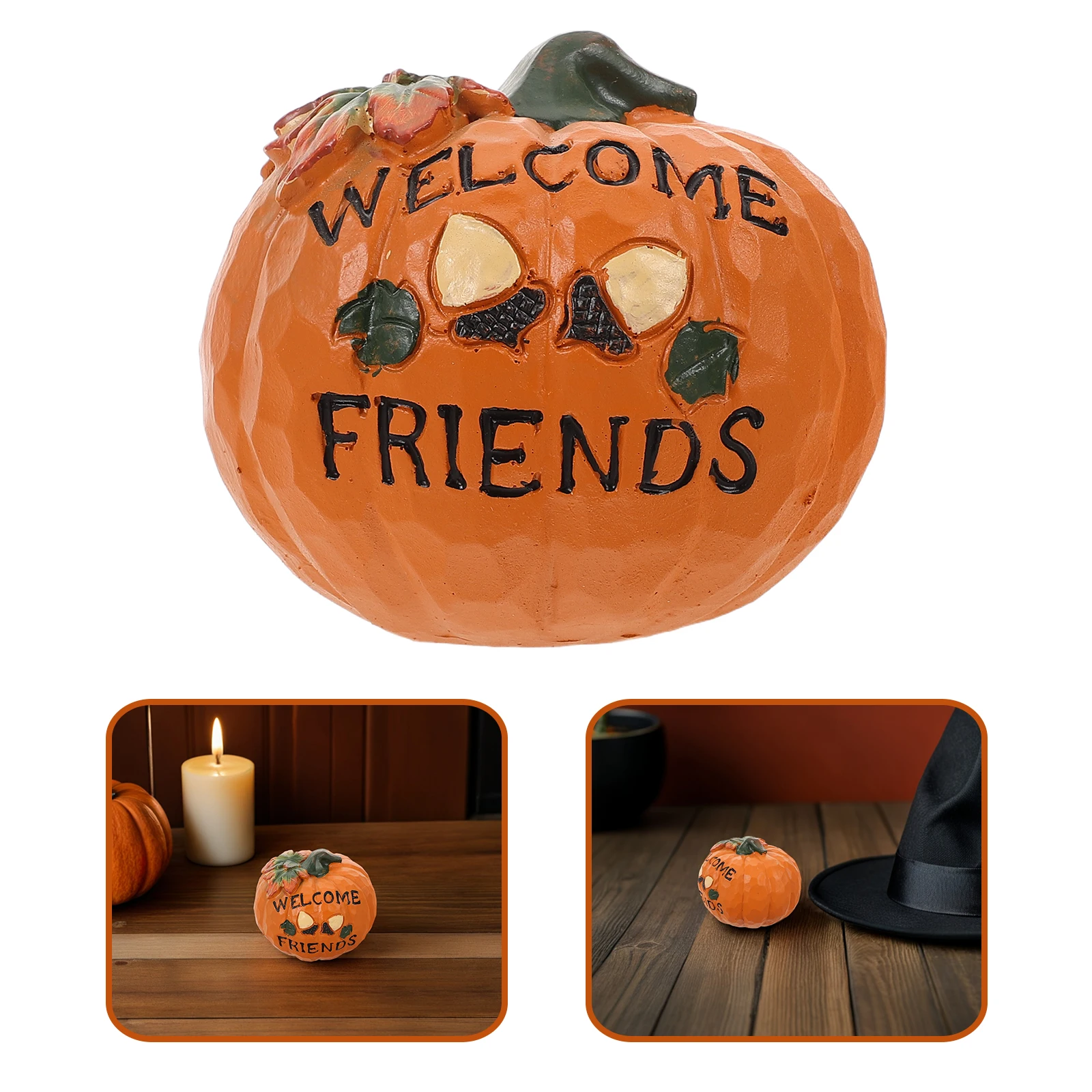 

Fall Pumpkin Decor Pumpkins for Decorating Mini Resin Party Decorations Halloween Harvest Pumpkin Decoration