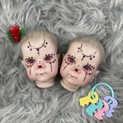 ⚡️Limited Sale 18 inch Already Painted Reborn Bettie Doll Kits Halloween Series Dolls Vinyl Reborn Unassembled DIY Doll Kit Mold