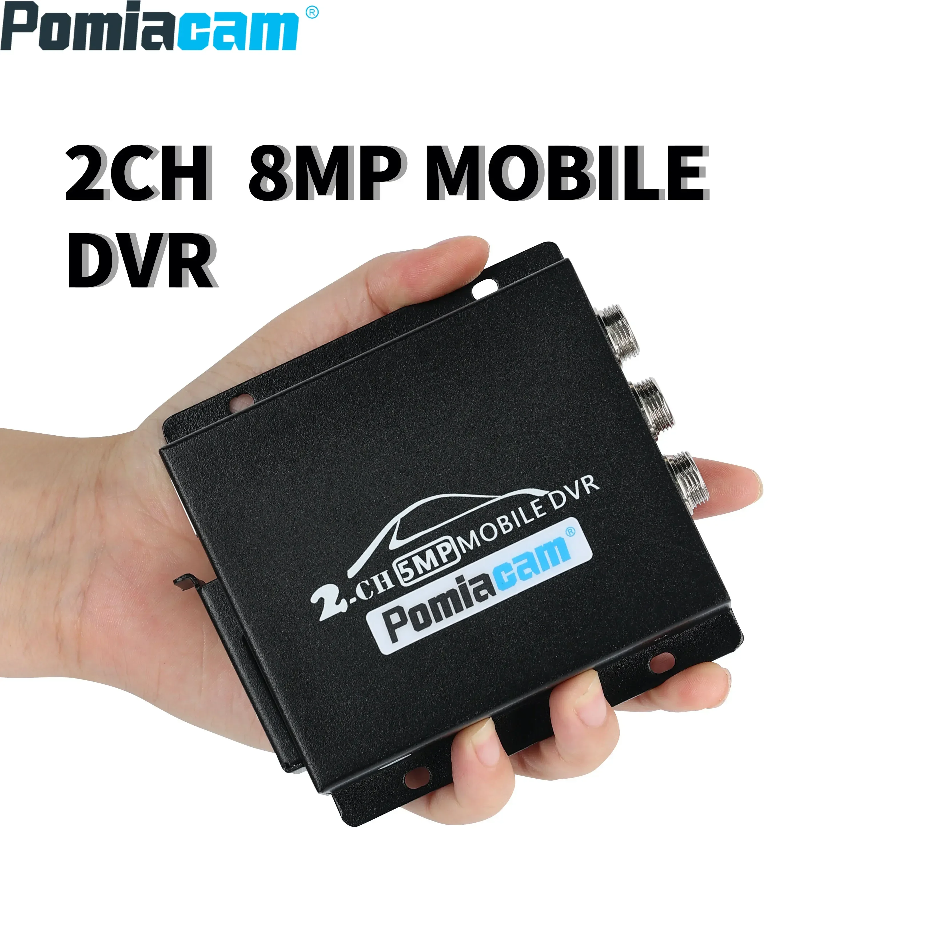 

8MP AHD TVI DVR 2ch DVR car truck vehicle video record mobile DVR HDMI output 2CH MINI CVBS with remote control