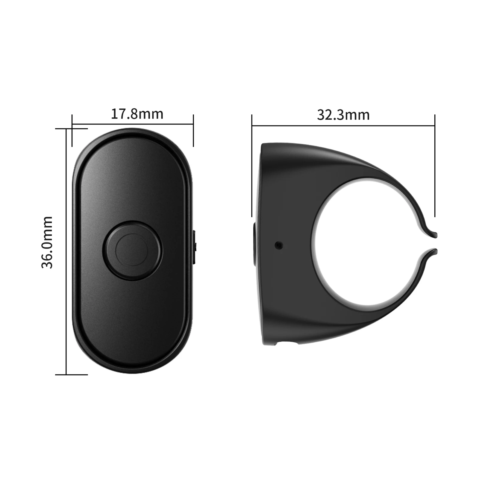 2-in-1 Page Turner Remote Wireless E-book Page Turner Lightweight Record Triggers Remote for Kindle Paperwhite Accessories