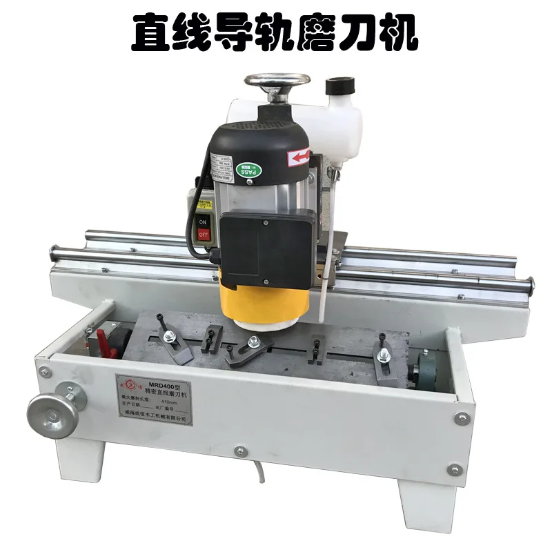 Woodworking knife sharpener, linear guide electric knife sharpener, small horizontal straight blade planer sharpener