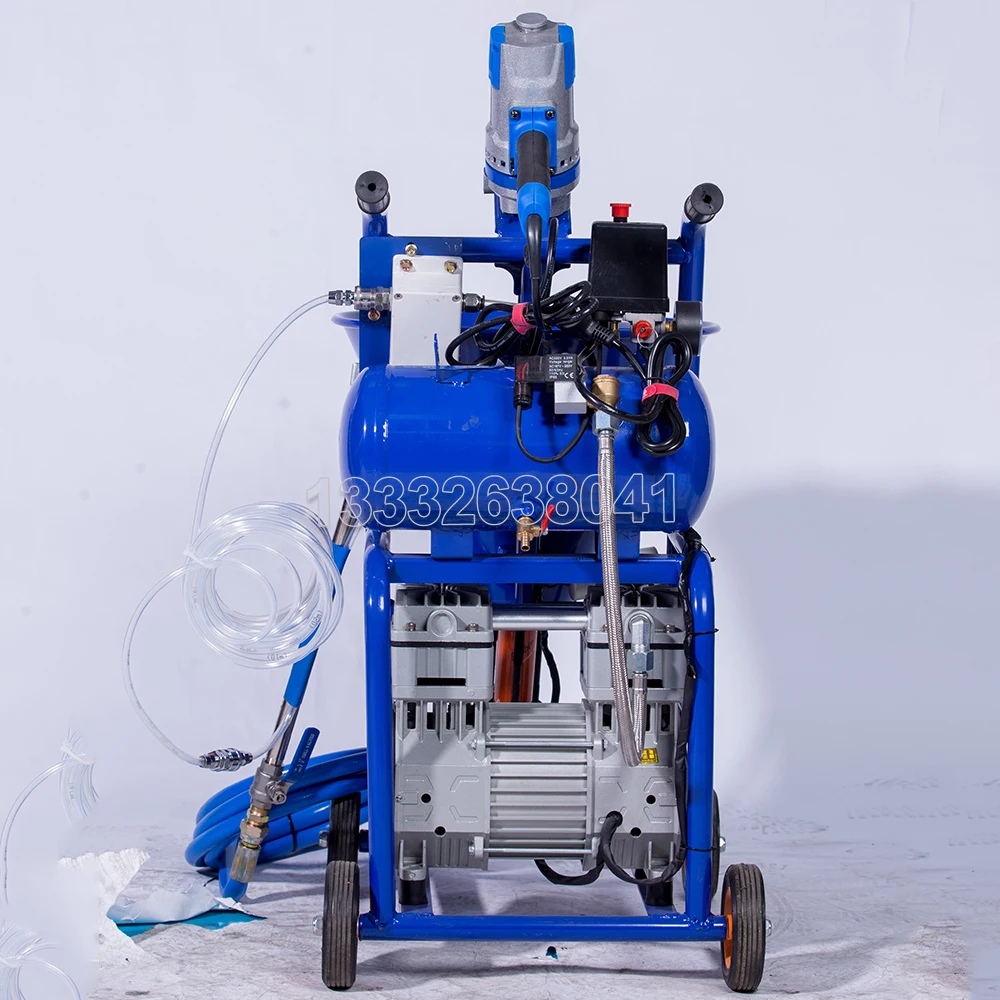 10L Concrete Cement Grouting Sprayer Machine Cement Spraying Machine for Wall Plastering 220V Home Use Pneumatic Sprayer