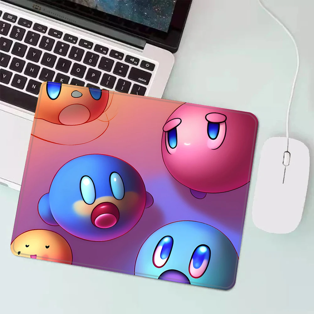 Cute Cartoon K-Kirby Gaming Mouse Pad XS Small Mousepad For PC Gamer Desktop Decoration Office Mouse Mat Deskmat Rug