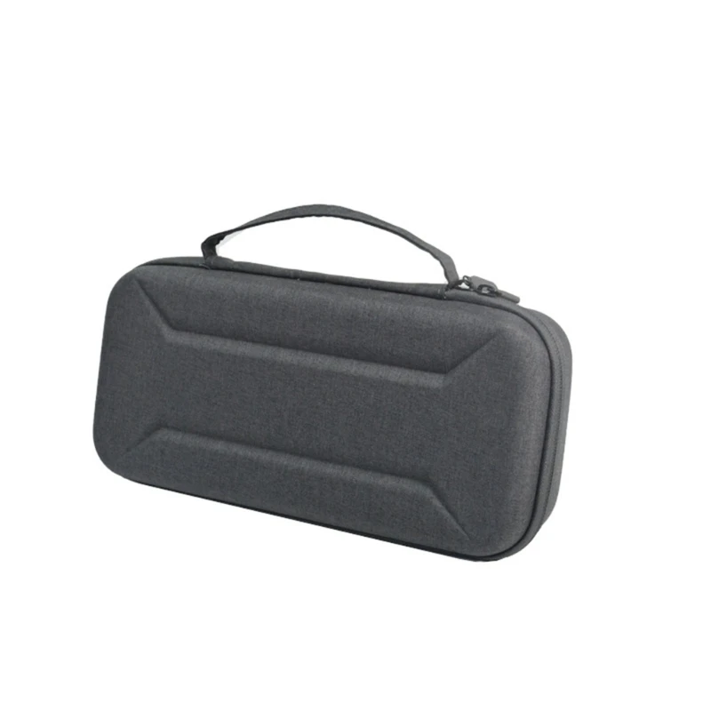 Harte Tasche für Spielkonsole, EVA-Tasche für Steam Deck-Konsole, spritzwassergeschützter Schutz, Tragetasche mit Tasche, kratzfeste Aufbewahrungsbox