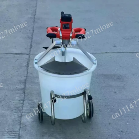 Self-leveling cement 6-speed adjustable mixer (customized) 70L mixing cylinder 3000W can stir gypsum-based thick layer