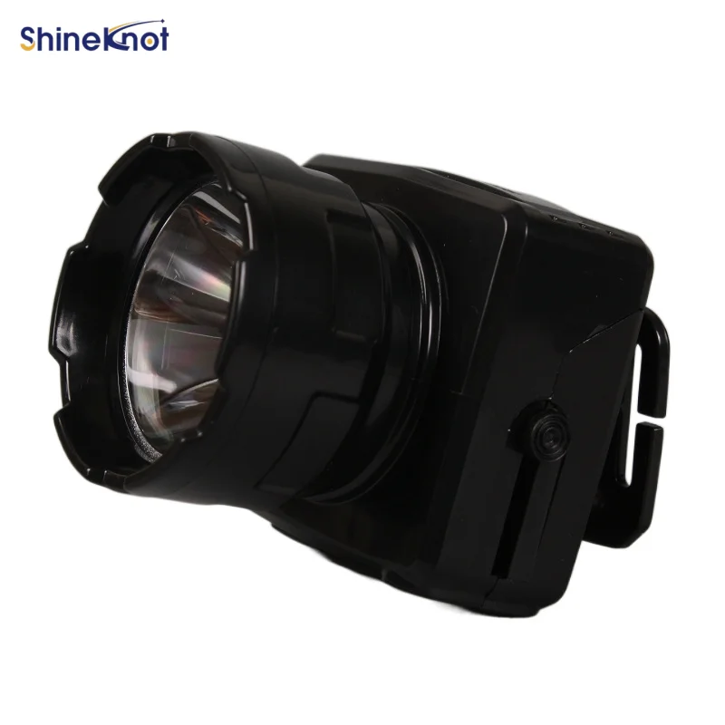 SHINEKNOT LED Portable Headlight Strong Light Long-Range Lightweight Head Mounted Outdoor Night Fishing Rechargeable Mining Lamp view 5