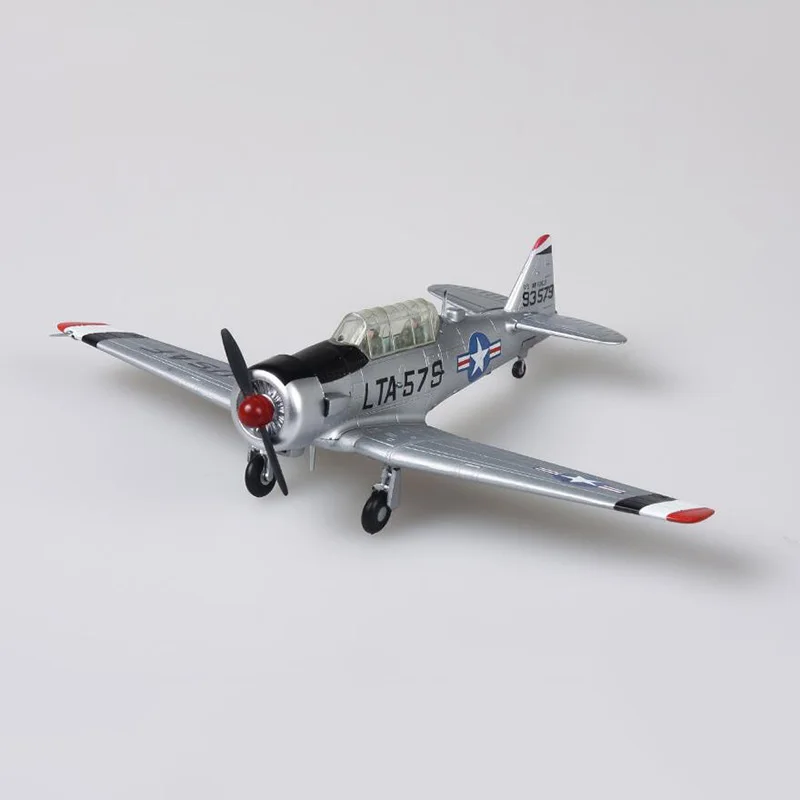 Diecast  1/72 scale WWII America 1953 T6 LT-6G Texan Fighter Navy Army Fighter Model Aircraft Airplane Alloy Toys Collection