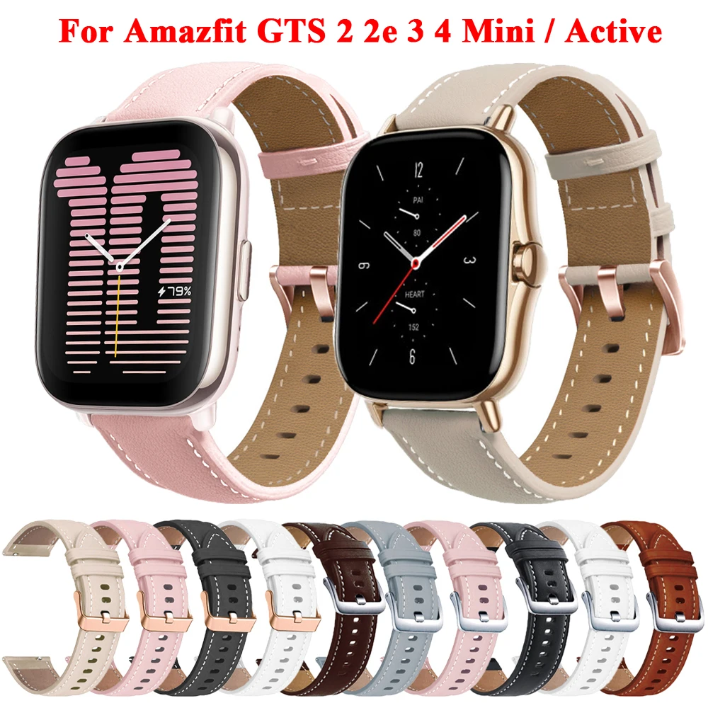 20mm Sport Strap For Amazfit GTS 2 4 mini 3 2E Smart Watch Band for Amazfit GTS2 GTR 42mm Bip 3 Pro Bracelet GTR Mini Correa