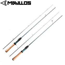 Mavllose Rancy Light BFS Casting Rod, Fast Solid UL Tip,Lure 0.6-8g PE 1-6LB ,Fuji Guide Carbon Ultralight Trout Spinning Rod