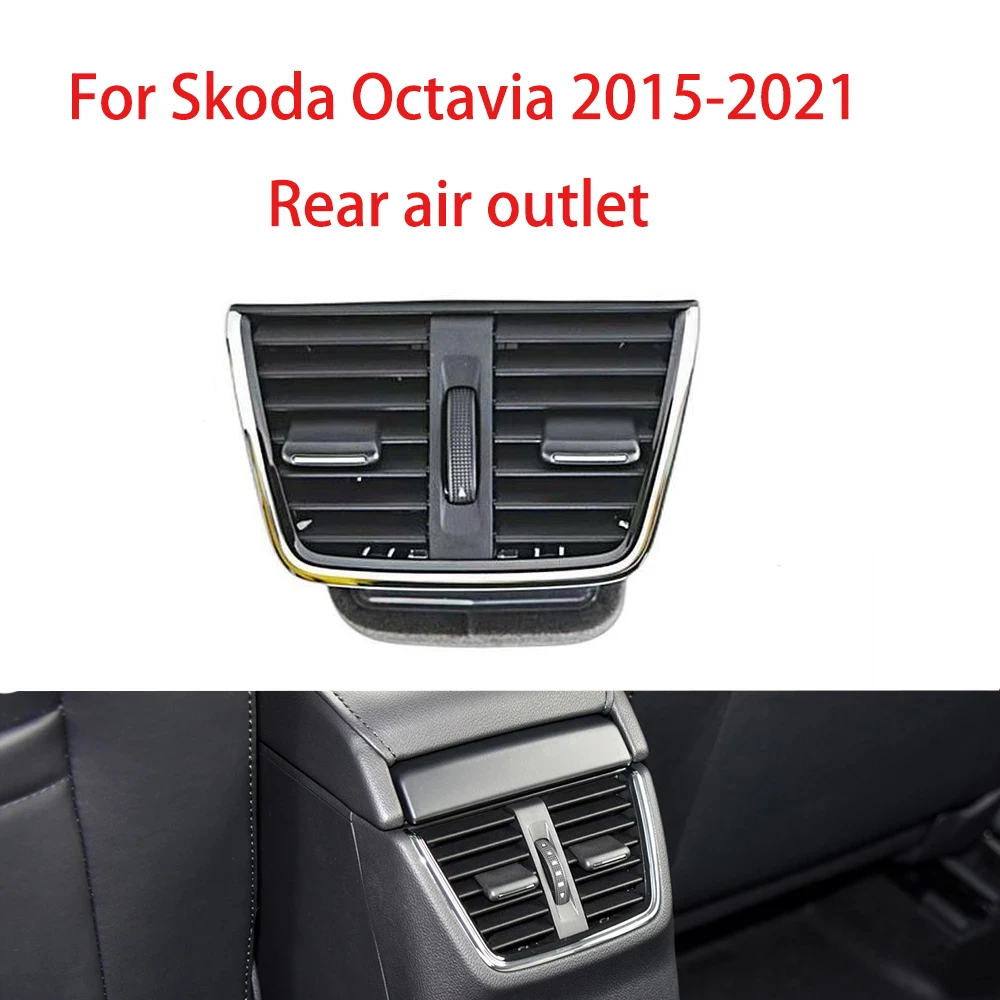 Front Central Left Right Rear Air Conditioning AC Vent Grille Outlet Assembly for Skoda Octavia 2015-2021 5ED820951