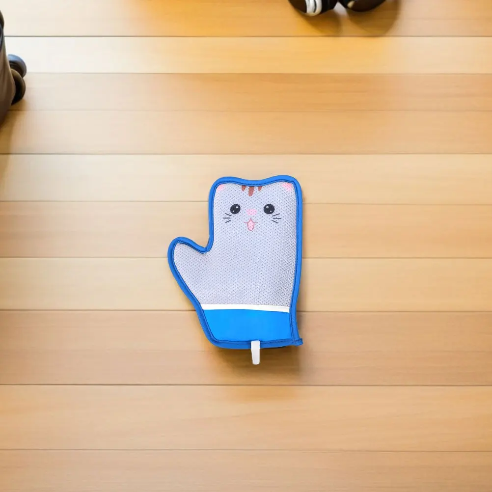 

Double-Sided Pet Hair Removal Glove Cat Grooming Mitt Electrostatic Hair Remover for Furniture Clothing Bedding Reusable