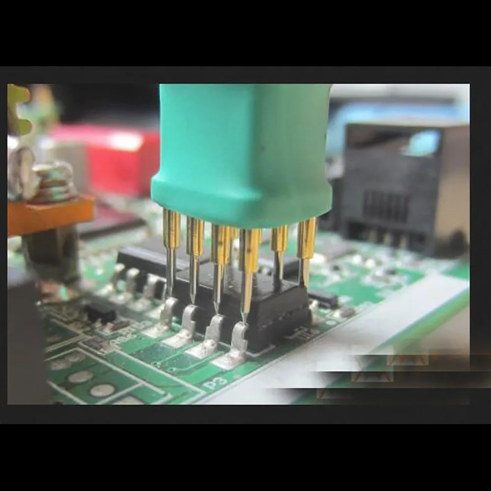 Imagem -02 - Cabo Chip Burning Test Probe Pin Flash Read Data Reading Software Programação de Transferência Download Fixture 254 mm Dip8