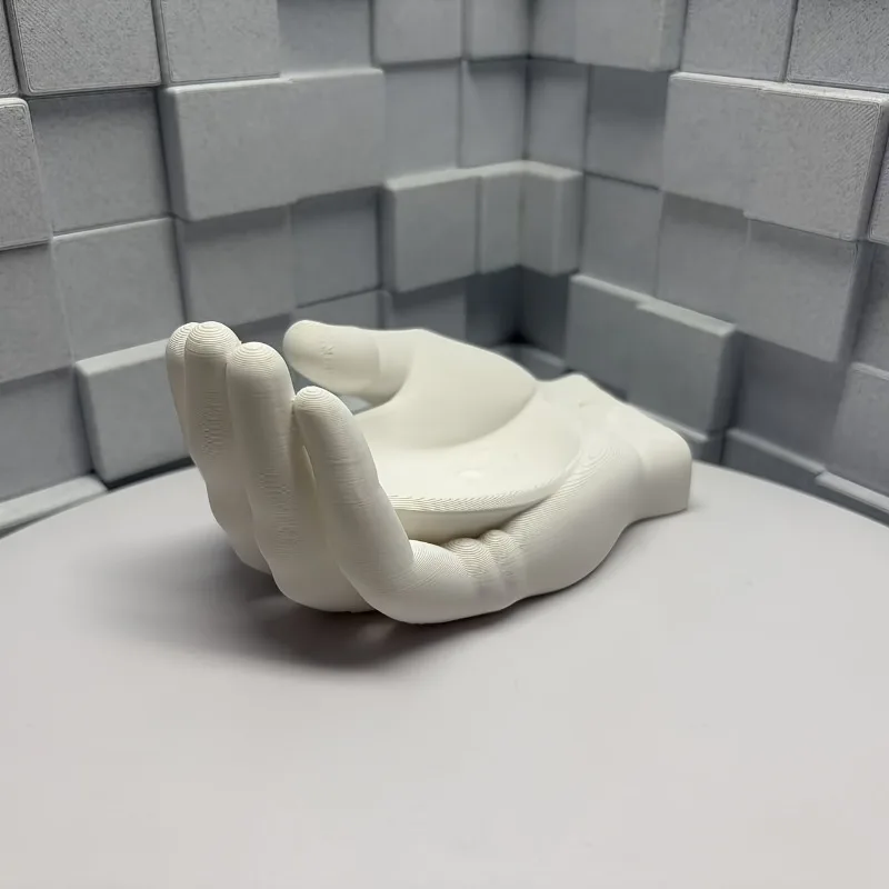 1 PCS Open Palm Miscellaneous Storage Tray 3D Printing Technology Nordic Style Storage Ornament