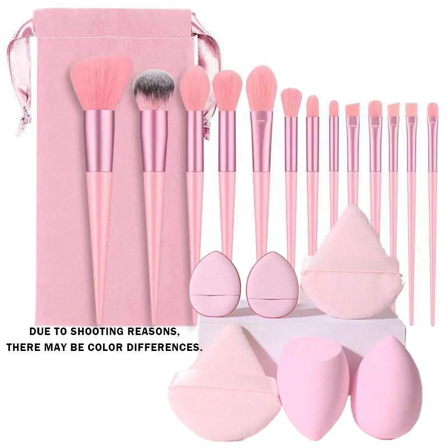 20-piece Morandi color makeup brush set