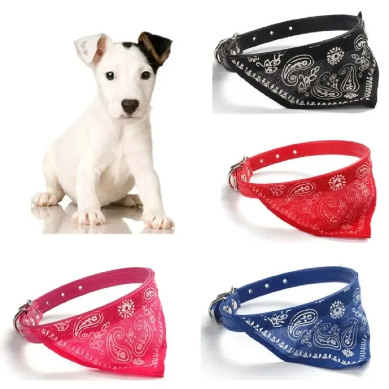 Pet Bibs Adjustable Pet Saliva Towel Dog Puppy Cat Neck Scarf Bandana Collar Triangle Bib Neckerchief Pet Accessories  세레스토