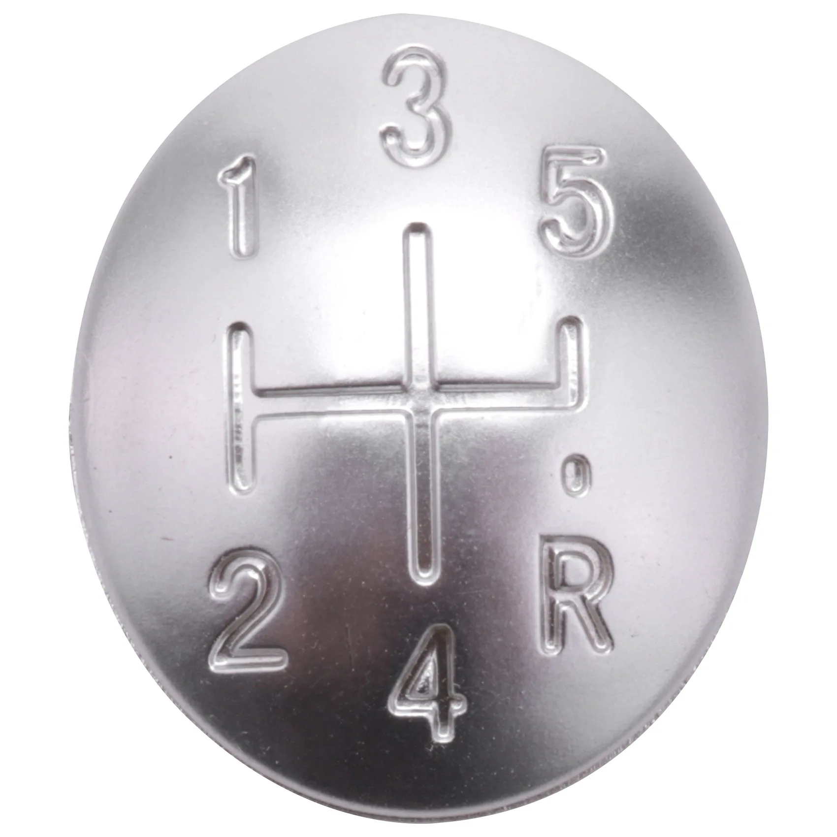 르노 클리오 메간용 5 단 기어 시프트 노브 캡 커버, 시닉 트윙고 크롬 플라스틱 자동차 스타일링 자동차 액세서리