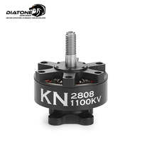 DIATONE MAMBA KN 2808 1100KV Brushless Motor W/ 6mm titanium alloy shaft Compatible 7inch Propeller 4-6S for FPV Racing Drone