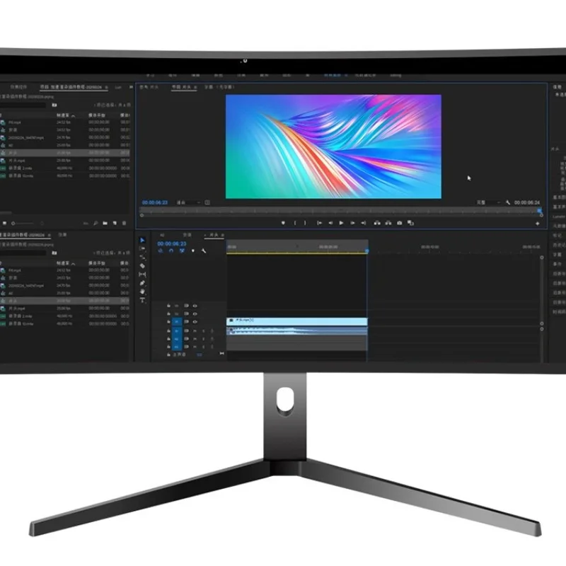 49 Inch Curved Monitor 120HZ Computer Screen LCD Monitor 5K