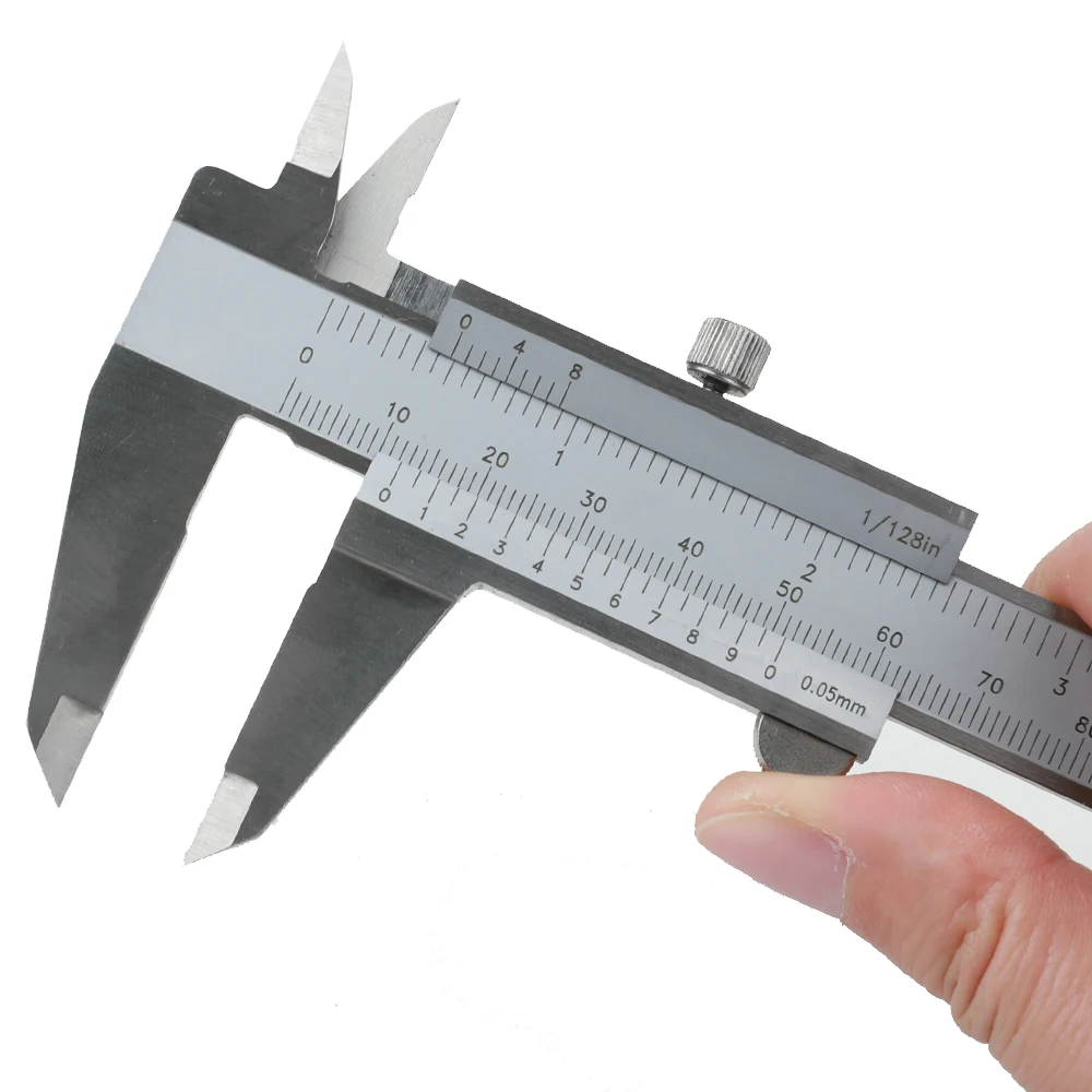 High precision stainless Vernier Caliper 0-150mm 0.05mm Metal Caliper depth Gauge Micrometer Measuring Tools industrial level