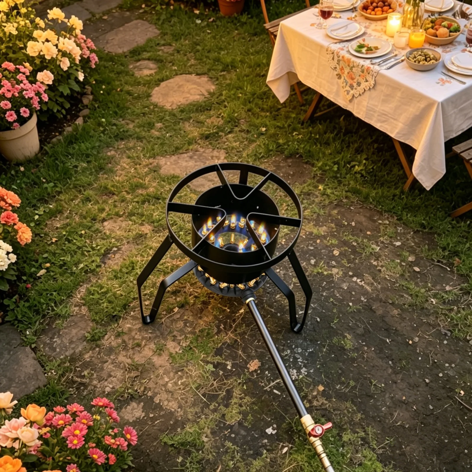 Camping Cooking Tips - 32 نصيحة حول موقد الغاز المصنوع