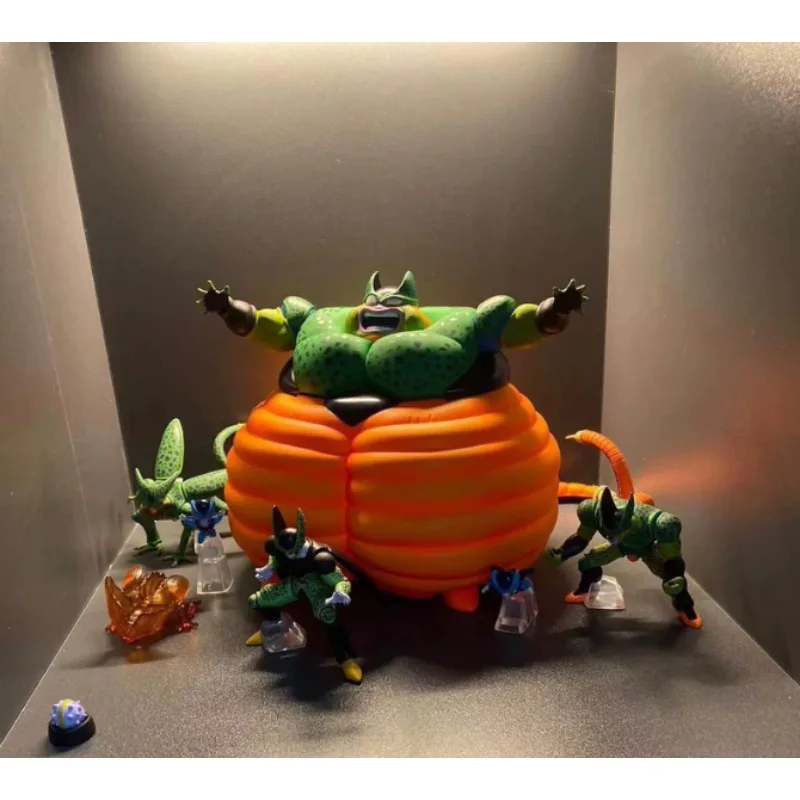 ¡En stock! 100% Original Bandai PB Limited HG Dragon Ball Z Cell Full Form Set Figuras de Anime de Cell's Life, Modelos, Juguetes, Regalos
