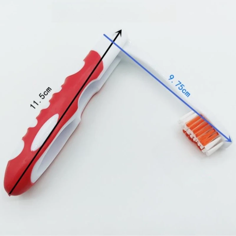 40Pcs Portable Foldable Travel Camping Toothbrush Mini Travel Toothbrush Tooth Oral Cleaning Tools