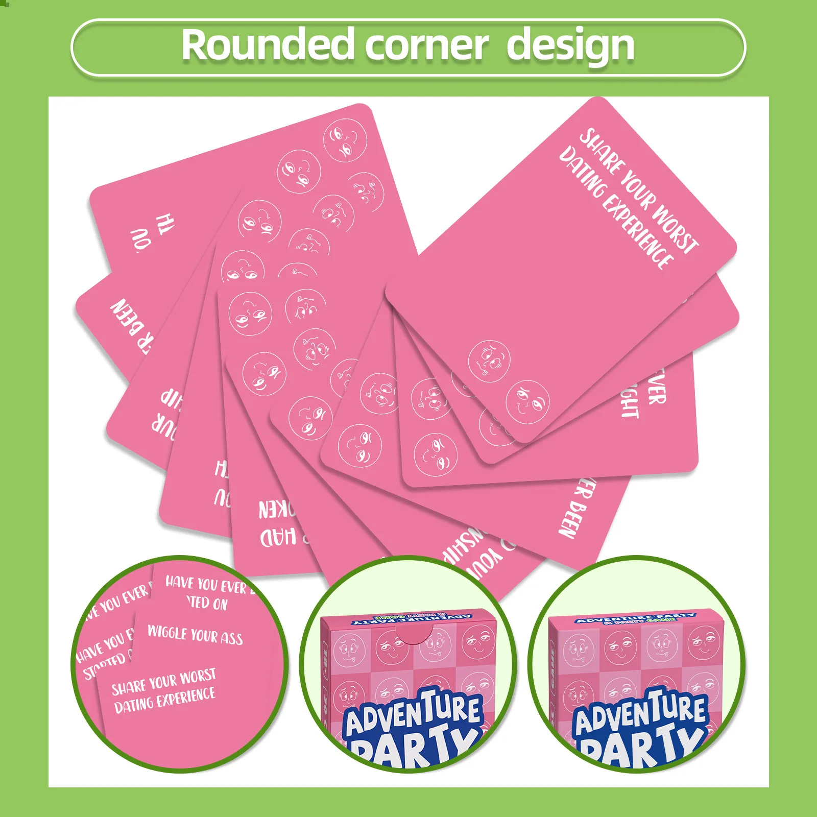 50PC Fast-Paced Word Game For Beginners Creative Fast-Paced Word Desktop Game Compact Paper Cards Toy For Home School Outdoor