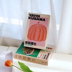 Yayoi Kusama Fashion Books Home Decoration Surrealism Coffee Table Fake Book Living Room Decoration Book Ornaments For Home