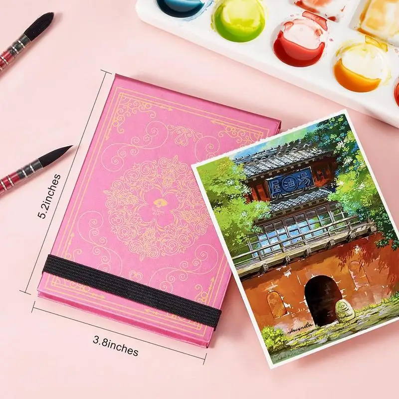 Dream Journal Exquisite Writing Notebook Celestial Reading Journal Compact Flexible Beautiful Journals For Women Gouache Paint