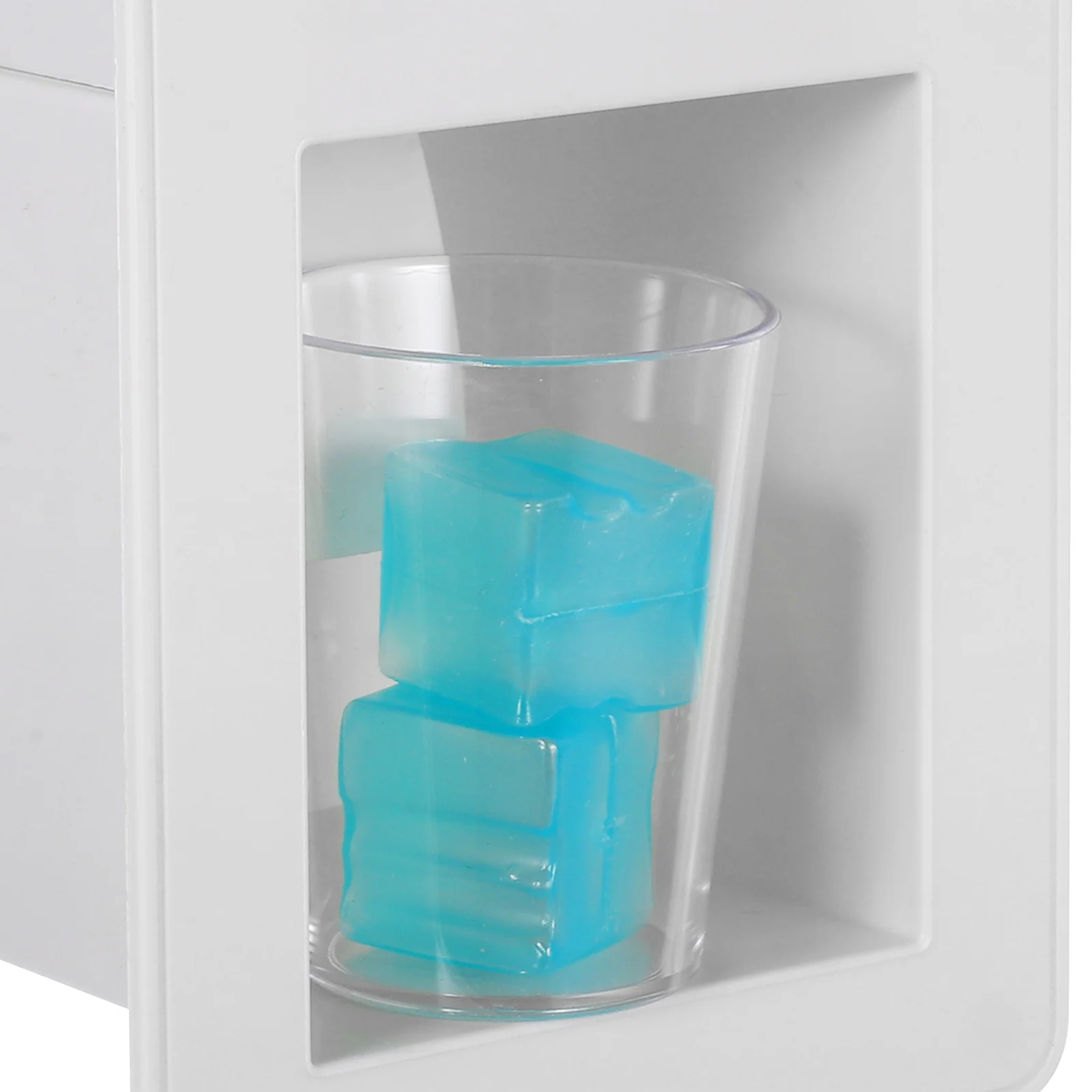 1Set Kids Pretend Kitchen Ice Maker Realistic Mini Appliance Simulation Fake Ice Cubes Interactive Play Kitchen