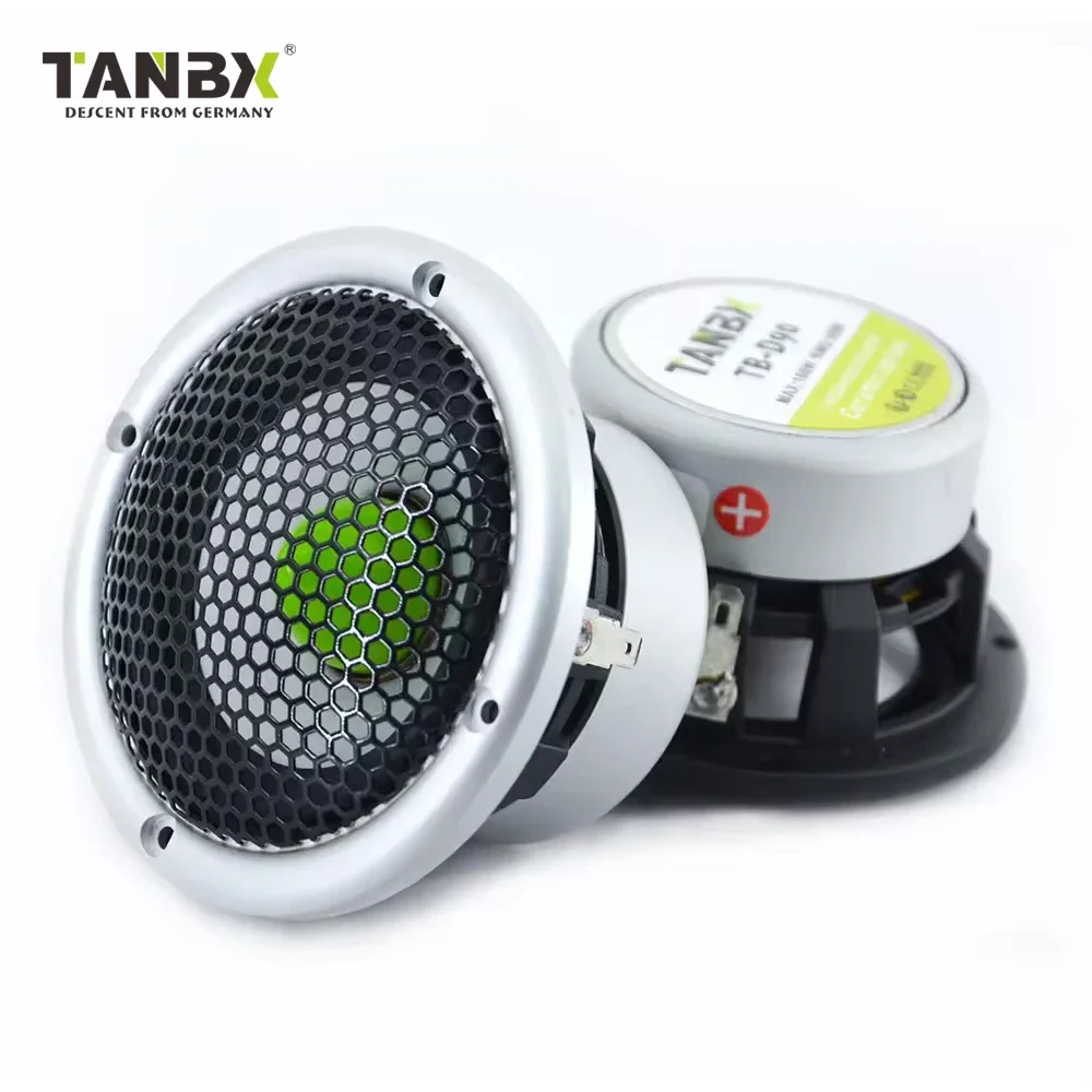 New Design 6.5 Inch 3-way Car Component Speaker Full Range Car Audio Midrange Bass Speakers with Tweeters