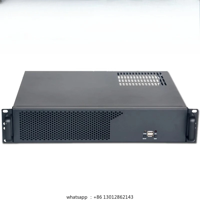 

Шасси 2U350 Алюминиевая панель 2U300 Ультракороткое корпус сервера промышленного управления 2U380