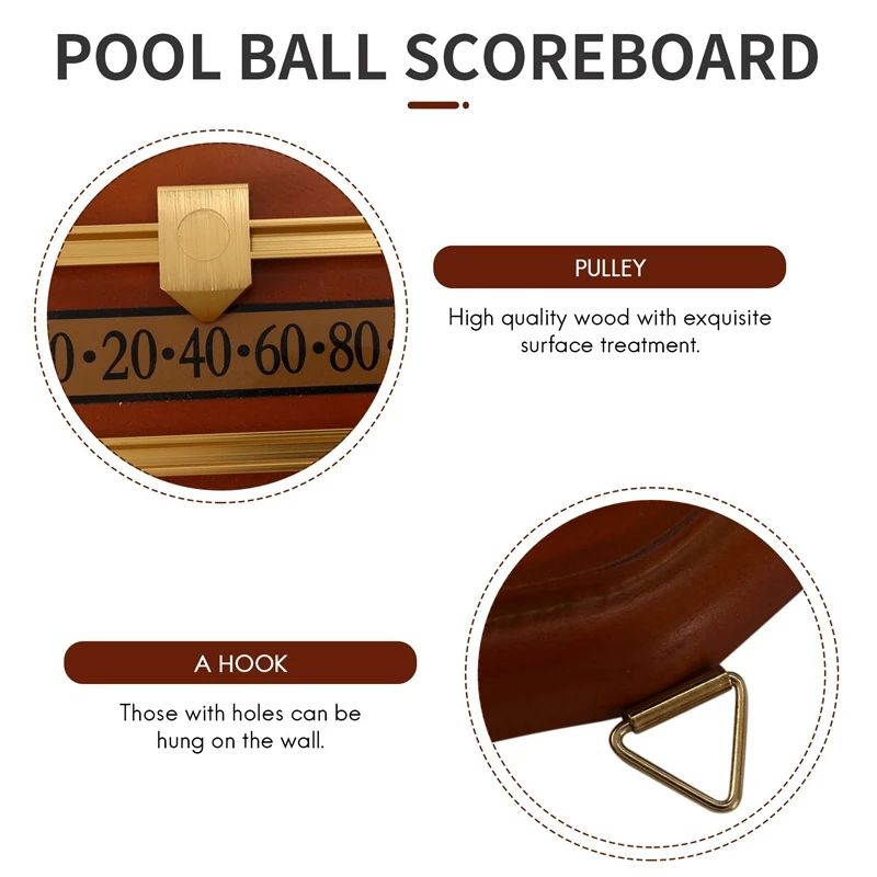 Billiards Scoreboard Snooker Game Scorer Board Player Calculation Number Tools Billiard Density Board Integrator