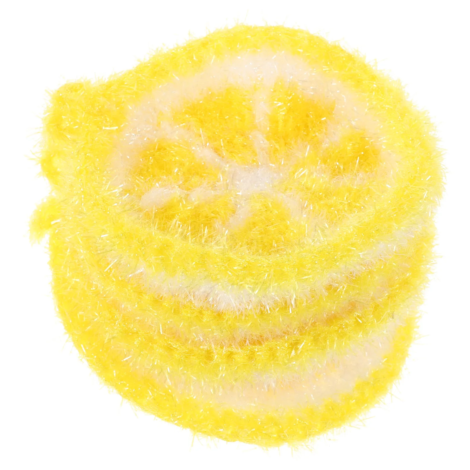 

4pcs Lemon Dish Cloths Kitchen Washing Cloths Soft Scrub Pads For Dishes Cleaning Multipurpose Fruit Shape Towels Daily Use Dish
