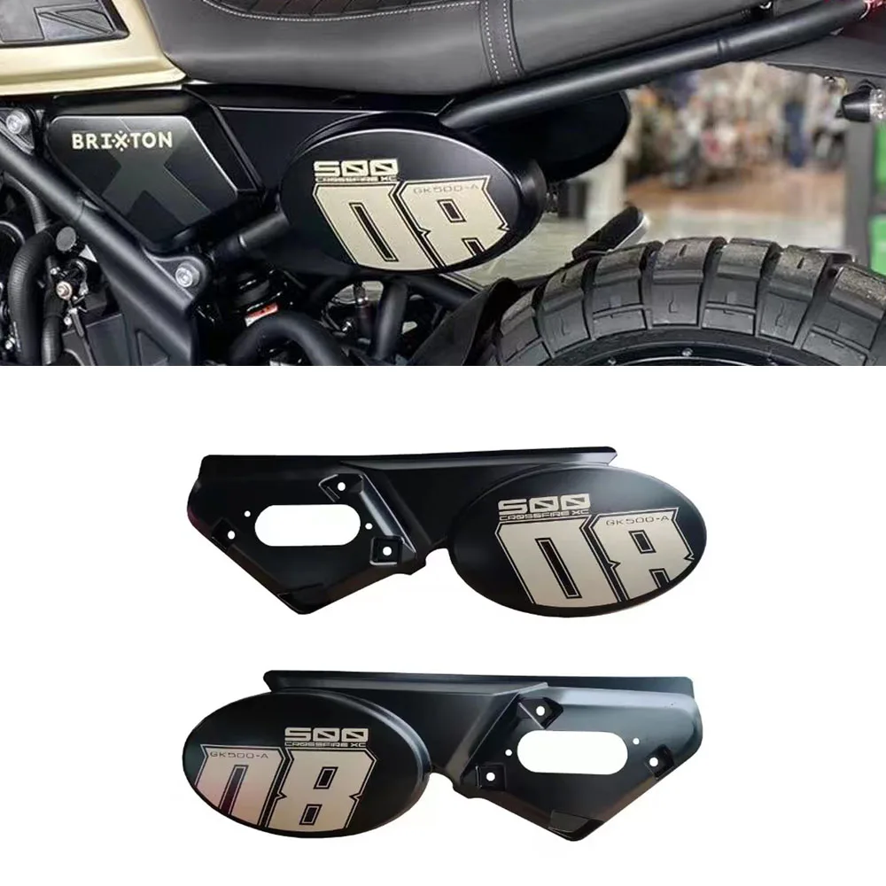 Motorcycle Fit Crossfire 500 Front Fender Connector Plate Front Mudguard Bracket For Brixton Crossfire 500 / 500X