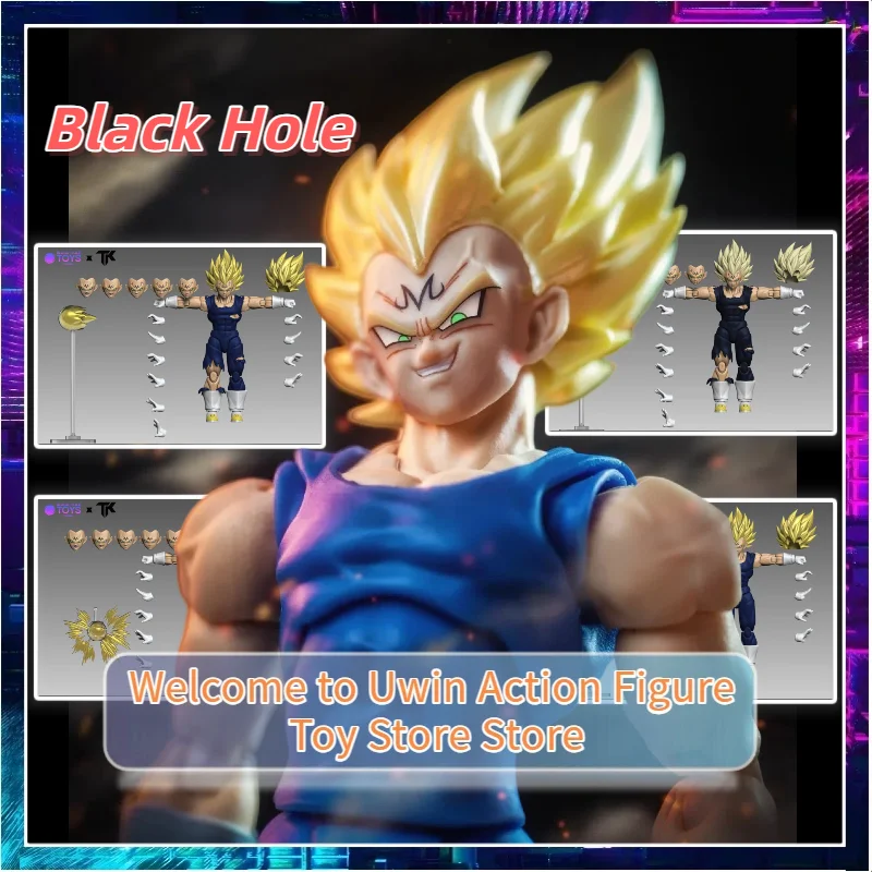 

Доставка за 18 часов: Коллекционная подвижная фигурка Vegeta 3.0 Devil Vegeta (Black Hole TK Joint Battle Damage) SHF, игрушка, подарок