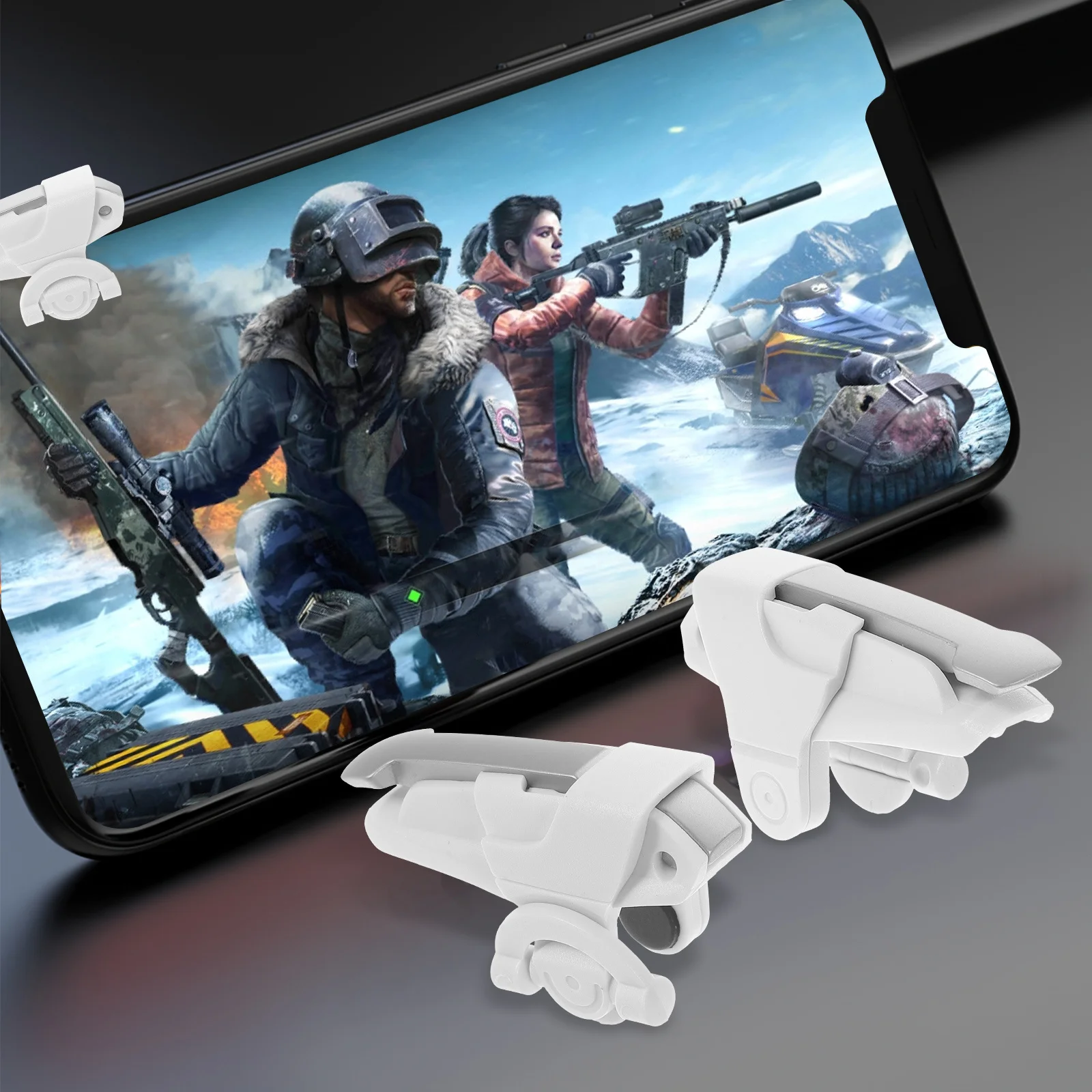 زوج واحد من مشغل لوحدة التحكم في الألعاب، تصميم محمول خفيف الوزن بدون عرض شاشة متوافق مع معظم ذلك