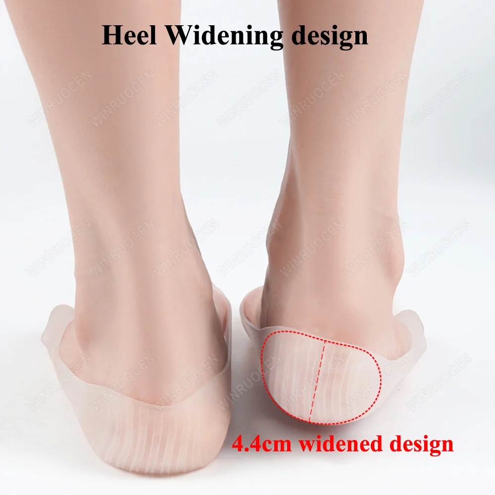 1 Paar Siliconen Teen Orthese Bunion Voetverzorging Tool Plastic Hallux Valgus Corrector Separator Vingerpijnverlichting Pedicure Riem