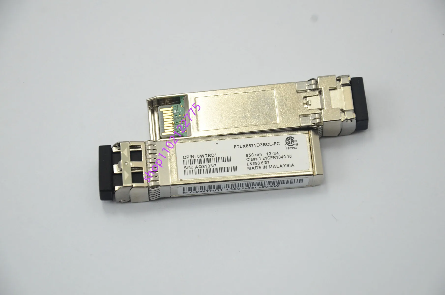 

Module Switch 10GB/FTLX8571D3BCL-FC/850NM SFP+/0WTRD1/DE/Network Adapter Switch Module 10g Sfp