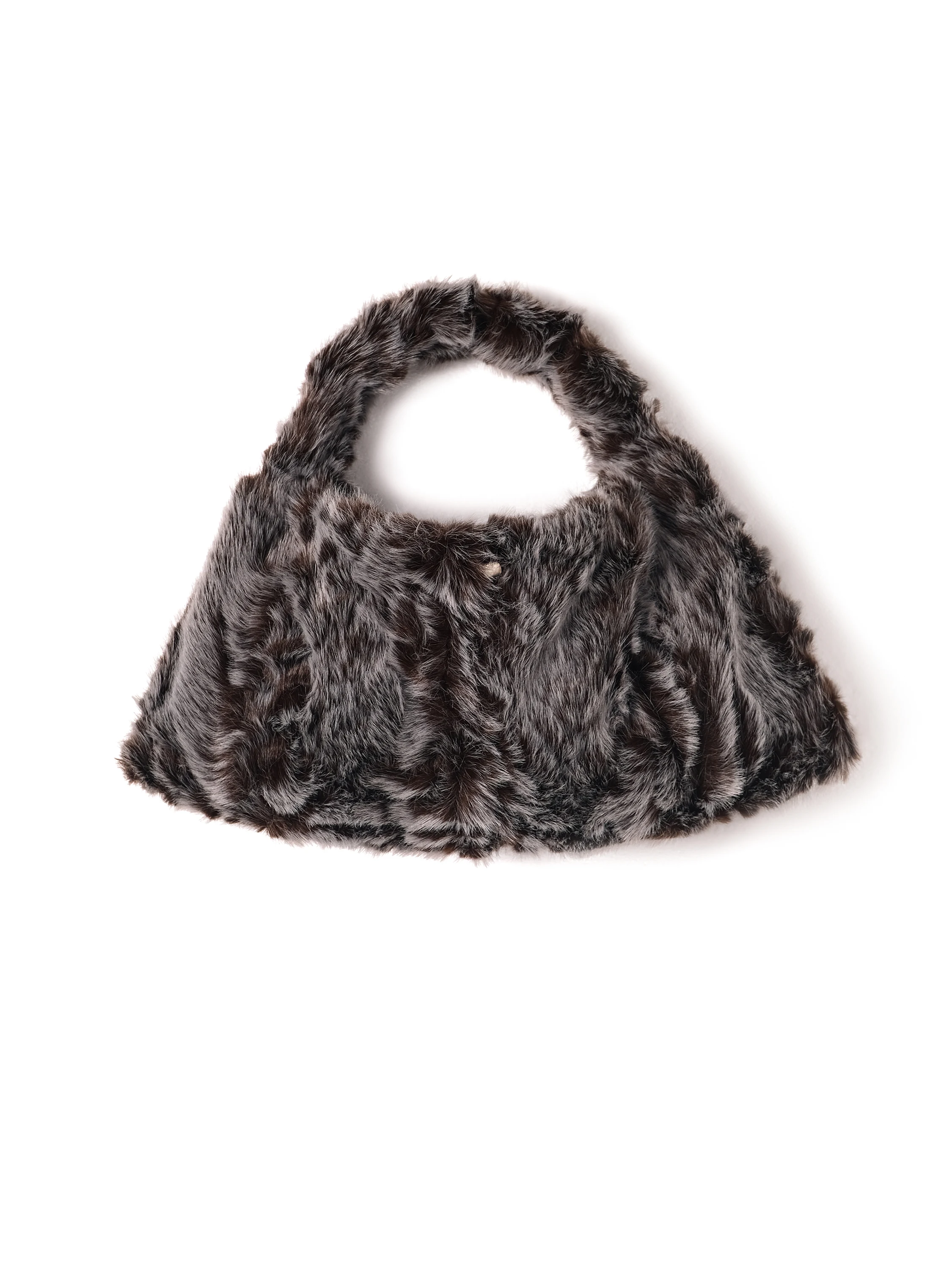 Autumn / Winter New Original Fashionable Plush Handbag Luxury Brand Premium Personalized Soft Grass Imitation Women's Bag Trendy