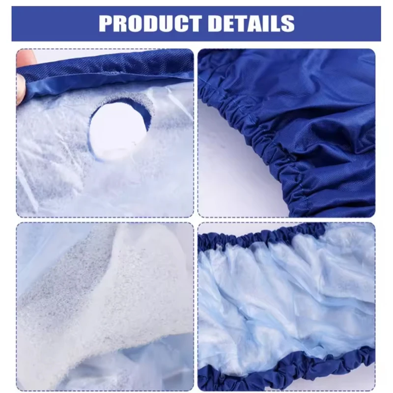 1pc Trampoline Jumping Bed Large Outer Cover Protective Pad Protective Cover Sponge Spring Pad Bumper Enclosure Enclosures