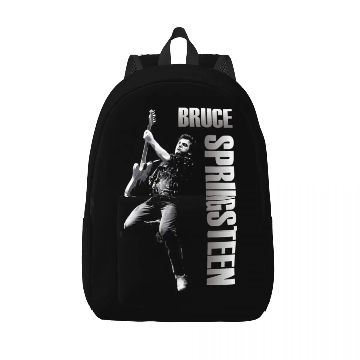 Bruce Springsteens 2024 60 Years Rock Music Tour Heavy Metal Backpack for Men Women School Daypack Laptop Canvas Bags Gift